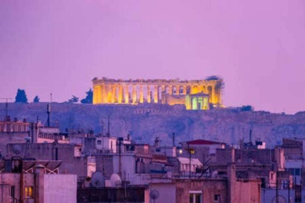 Charming Rooftop Nest With Awesome Acropolis View Downtown אתונה מראה חיצוני תמונה